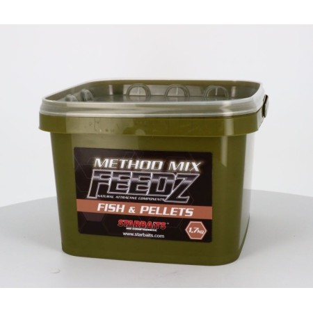 Starbaits Feedz Fish & Pellet Method & Stick Mix 1,7kg
