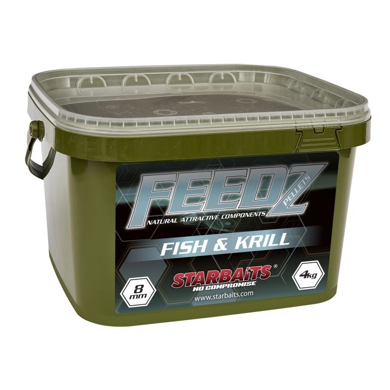 Starbaits Feedz Pellets Fish & Krill 2kg