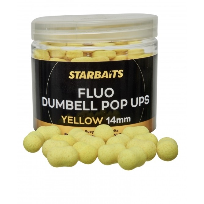 FLUO DUMBELL POP UP Starbaits