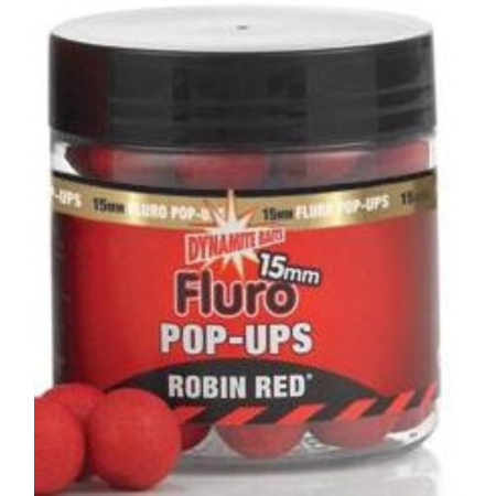 Fluoro Pop-Up Robin Red Dynamite Baits