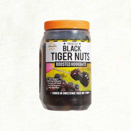 FRENZIED BLACK TIGER NUTS BOOSTED HOOKBAITS Dynamite Baits
