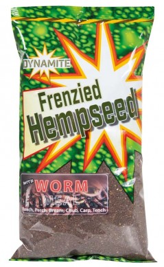 FRENZIED HEMPSEED - DARK WORM Dynamite Baits Dynamite