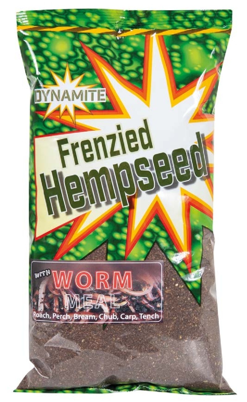 FRENZIED HEMPSEED - DARK WORM Dynamite Baits Dynamite