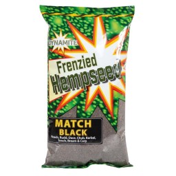 FRENZIED HEMPSEED - SUPER MATCH BLACK Dynamite Baits Dynamite