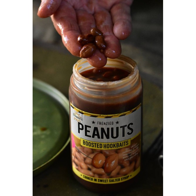 FRENZIED PEANUTS BOOSTED HOOKBAITS Dynamite Baits