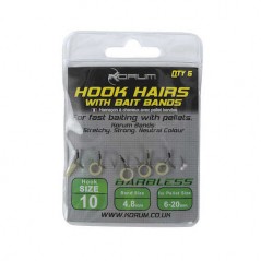 HOOK HAIRS WITH BAIT BANDS Korum