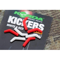 KICKERS - WHITE/RED Korda