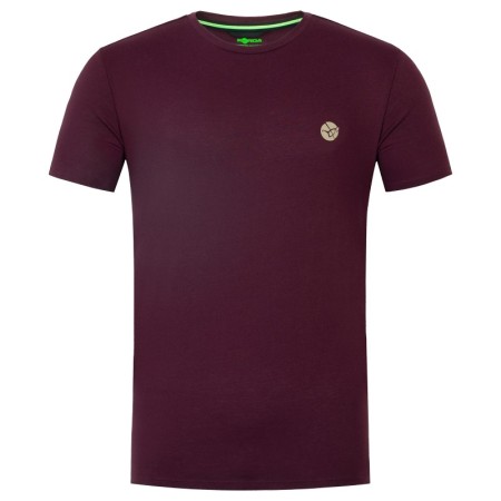 LE SPLIT TEE BURGUNDY Korda