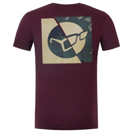 LE SPLIT TEE BURGUNDY Korda