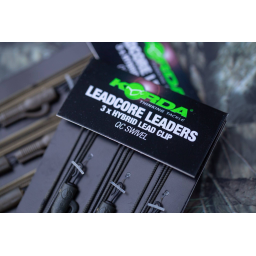 LEADCORE LEADER-HYBRID LEAD CLIP QC SWIVEL Korda