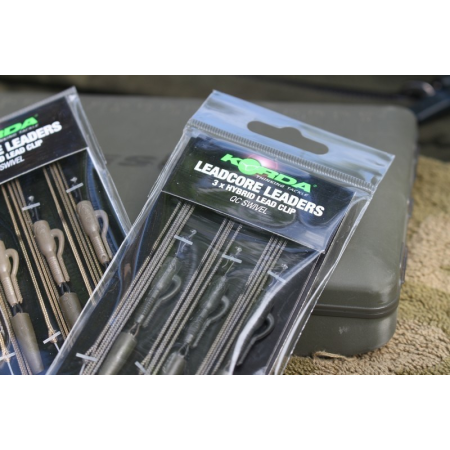 LEADCORE LEADER-HYBRID LEAD CLIP QC SWIVEL Korda