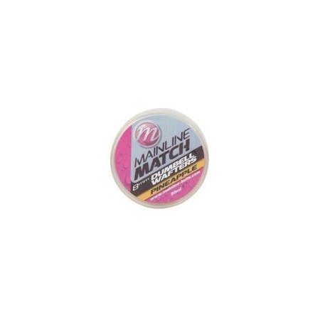 Match Dumbell Wafters bait - Yellow - Pineapple Mainline