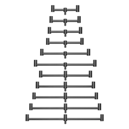MINIMAL BUZZER BAR 3 ROD Cygnet