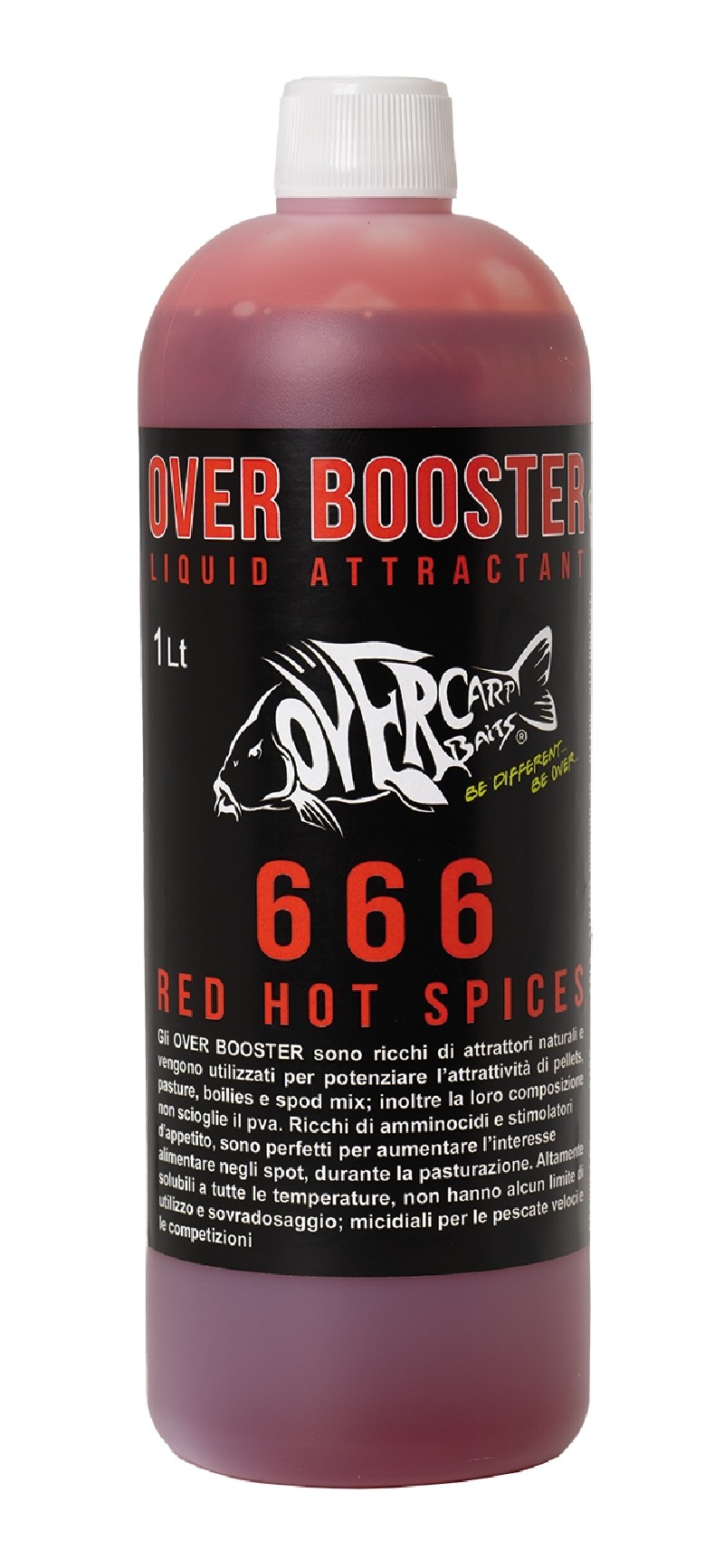 OVER BOOSTER - 666 RED HOT SPICES Over Carp