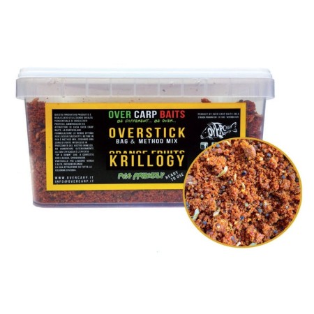 OVERSTICK 2 Kg KRILLOGY Over Carp Baits
