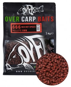 PELLET - 666 RED HOT SPICES Over Carp Baits