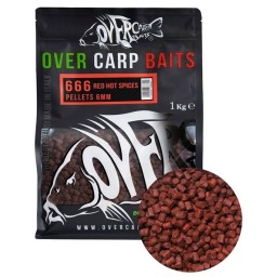 PELLETS - 666 RED HOT SPICES Over Carp Baits