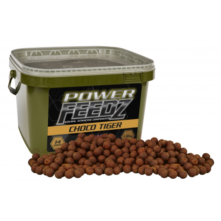 Starbaits Power Feedz Boilies Choco Tiger 1,8kg