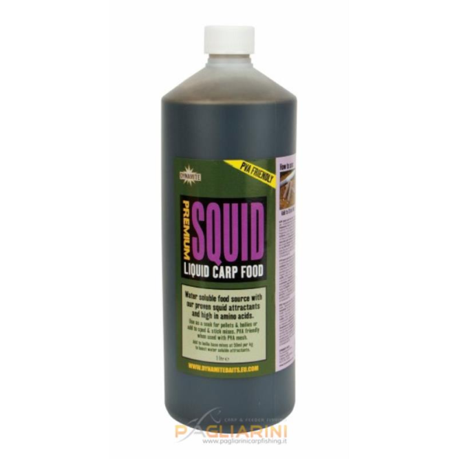 Premium Squid Liquid 1 L Dynamite Baits