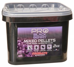 Starbaits Pro Blackberry Pellets Mixed 2kg