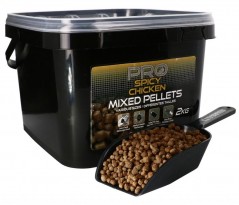 Starbaits Pro Spicy Chicken Pellets Mixed 2kg