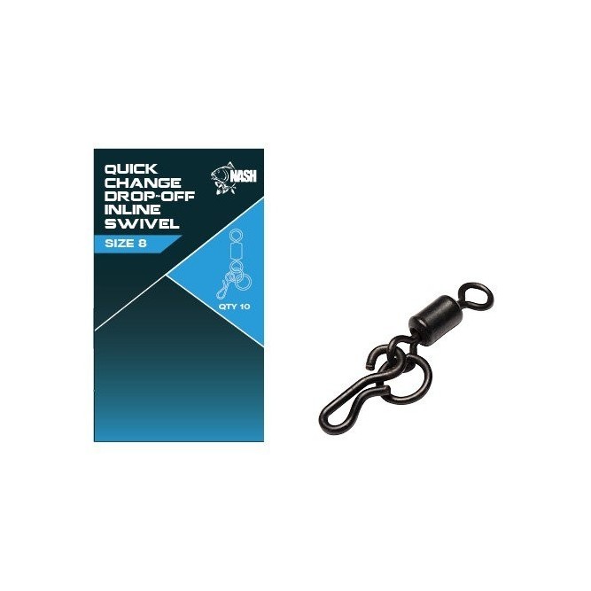 QUICK CHANGE DROP OFF INLINE SWIVEL Nash Tackle