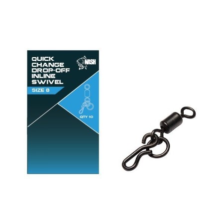 QUICK CHANGE DROP OFF INLINE SWIVEL Nash Tackle