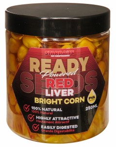 READY SEEDS BRIGHT CORN - RED LIVER Starbaits