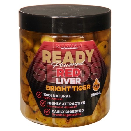 READY SEEDS BRIGHT TIGER - RED LIVER Starbaits