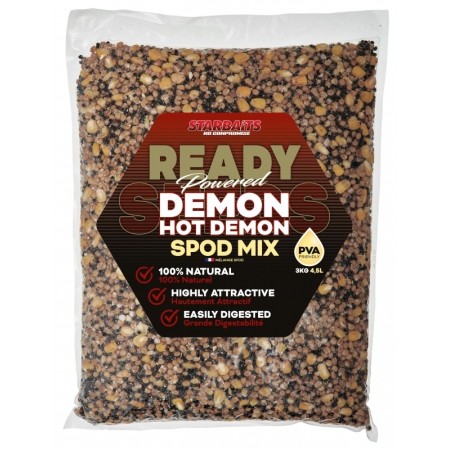 READY SEEDS DEMON CHOPPED SPOD MIX Starbaits