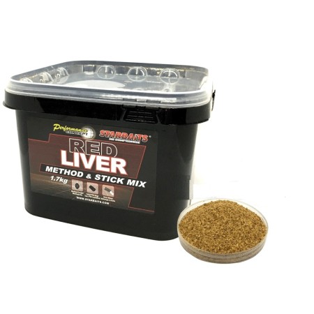 Starbaits Red Liver Method & Stick Mix 1.7kg