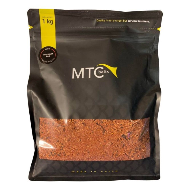 RESPONSE RED - ACTIVE STICK & BAG MIX MTC Baits