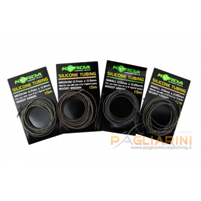 Korda Green Silicone Tubing