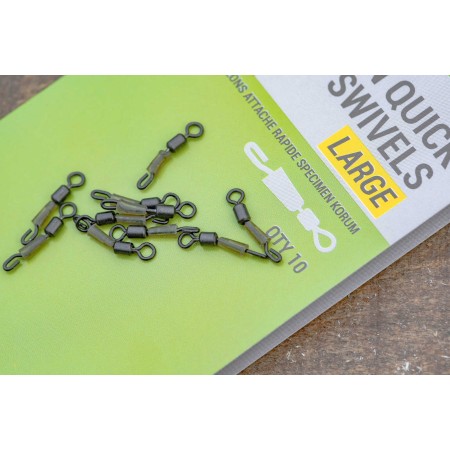 SPECIMEN QUICK SNAP SWIVELS Korum