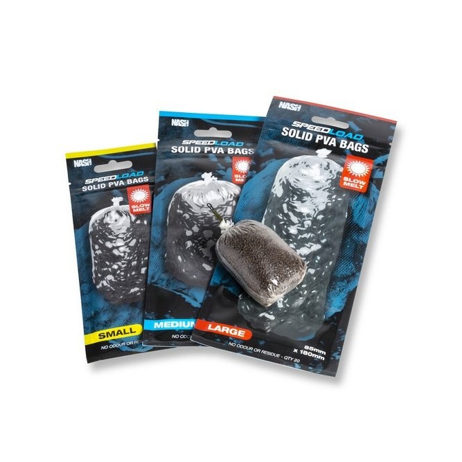 SPEEDLOAD PVA BAGS SLOW MELT Nash Tackle
