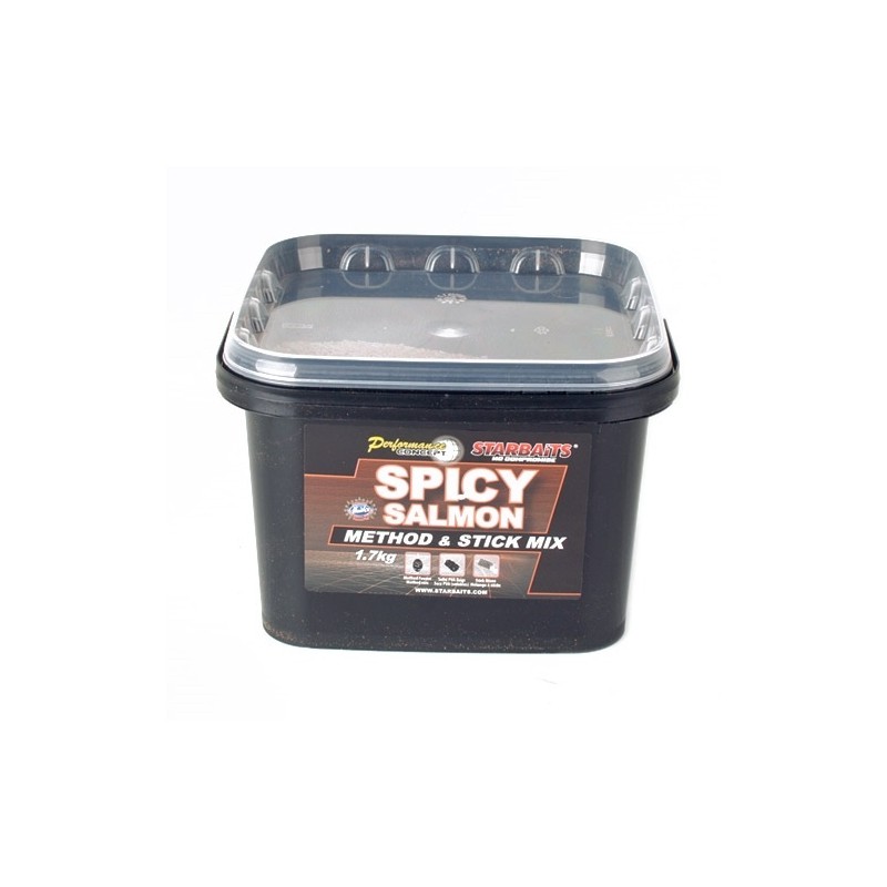 Starbaits Spicy Salmon Method & Stick Mix 1,7kg