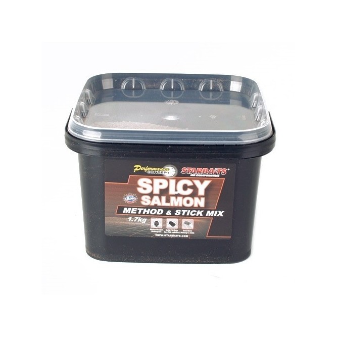 Starbaits Spicy Salmon Method & Stick Mix 1.7kg