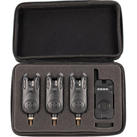 Starbaits STB Bite Alarm Set 3+1 (rosso, giallo, verde)