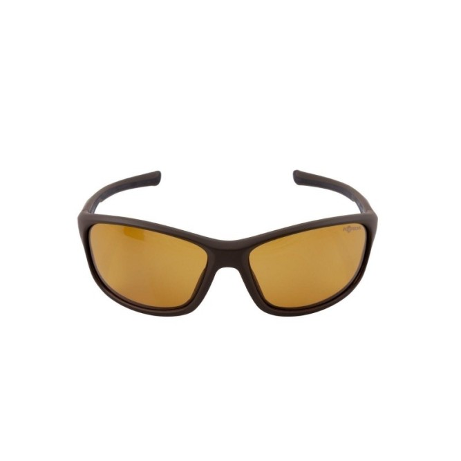 SUNGLASSES WRAPS MATT BLACK FRAME/BROWN LENS MK2 Korda