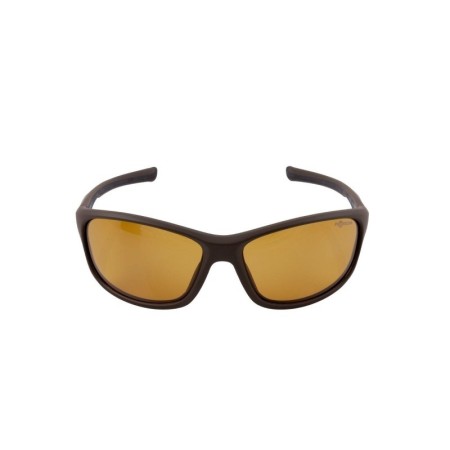 SUNGLASSES WRAPS MATT BLACK FRAME/BROWN LENS MK2 Korda