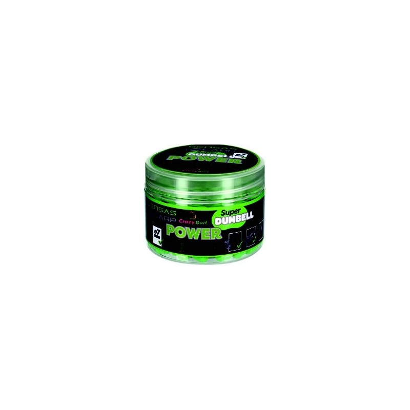 SUPER DUMBELL POWER GREEN Sensas