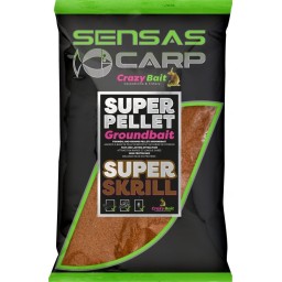SUPER PELLET GROUNDBAIT SUPER SKRILL Sensas