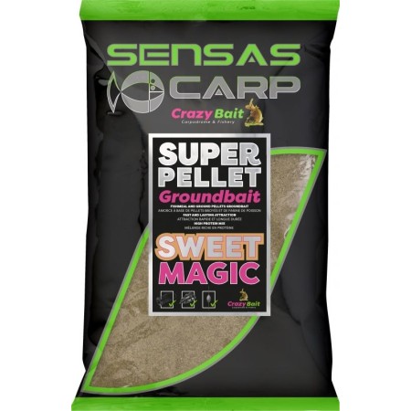 SUPER PELLET GROUNDBAIT SWEET MAGIC Sensas