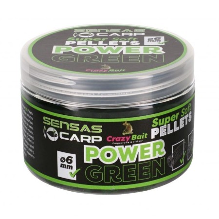 SUPER SOFT PELLET POWER GREEN Sensas