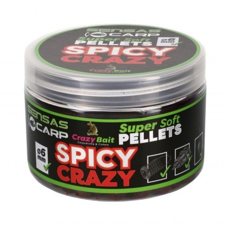SUPER SOFT PELLETS SPICY CRAZY Sensas