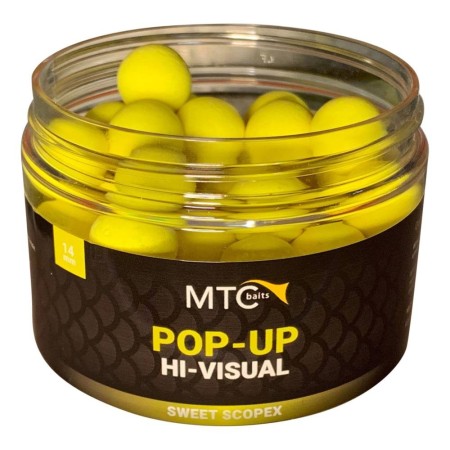 SWEET SCOPEX - POP UP HI-VISUAL MTC Baits
