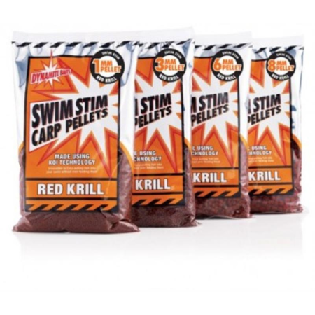 SWIM STIM CARP PELLET RED KRILL Dynamite