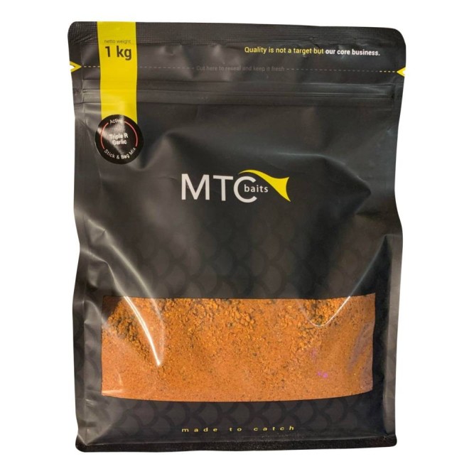 TRIPLE R GARLIC - ACTIVE STICK & BAG MIX MTC Baits