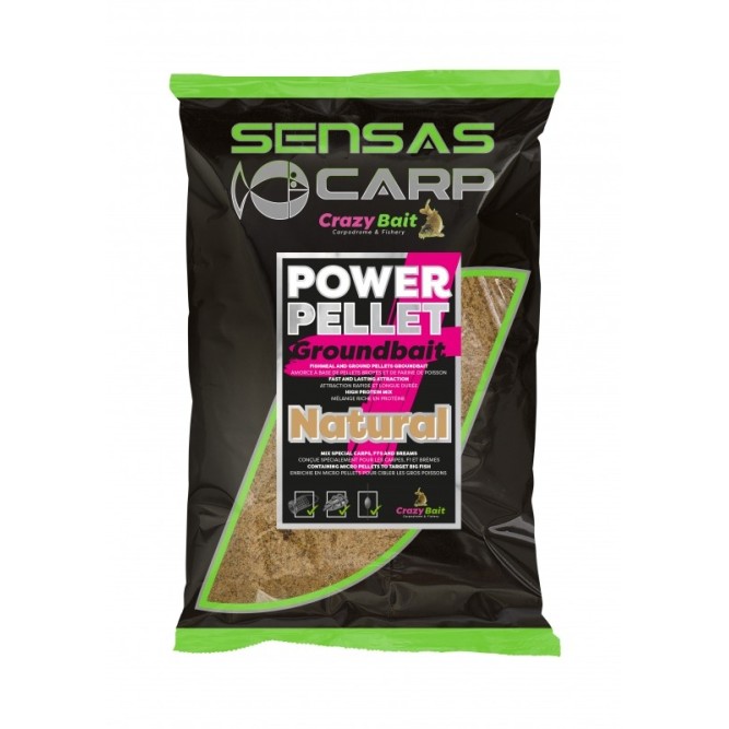 UK POWER PELLET PLUS NATURAL Sensas