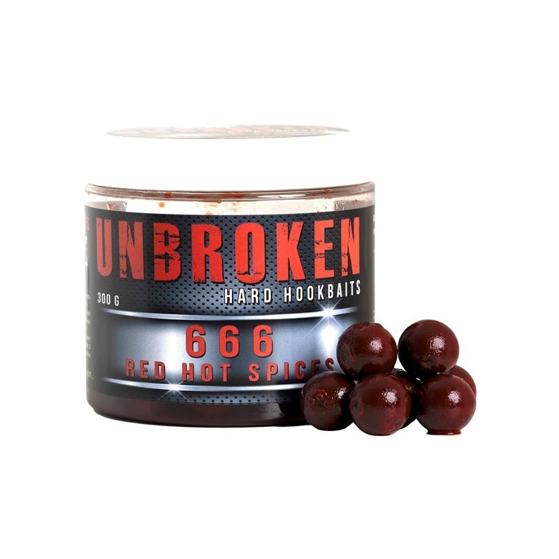 666 RED HOT CHILI SPICES UNBROKEN Over Carp Baits